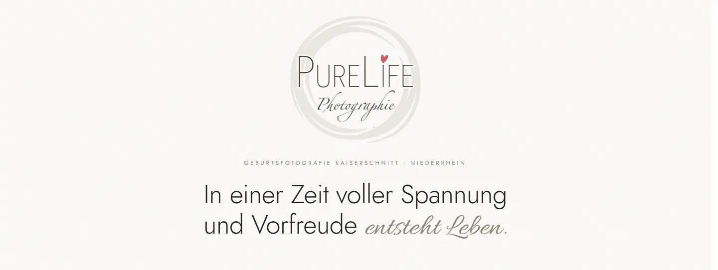 Kopfbereich der Seite mit Logo und Überschrift